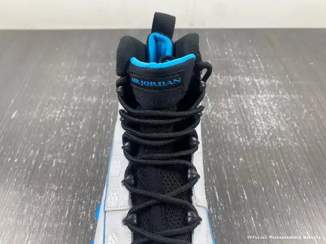 Official Maikesneakers Blue Air Jordan 9 Powder FQ8992-101 0522